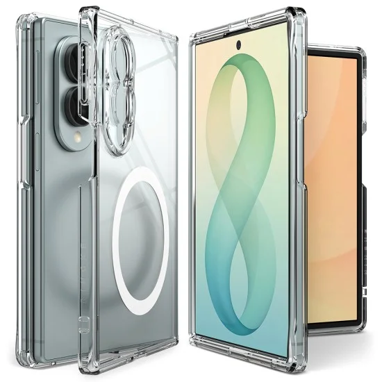 Калъф за телефон за Samsung Galaxy Z Fold8 Fusion MagSafe - Ringke - Прозрачен