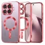 Калъф за телефон за Xiaomi 17T Luxury Crystal MagSafe - Techsuit - Червен