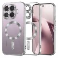 Калъф за телефон за Xiaomi 17T Luxury Crystal MagSafe - Techsuit - Сребрист