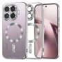 Калъф за телефон за Xiaomi 17T Luxury Crystal MagSafe - Techsuit - Сребрист