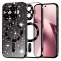 Калъф за телефон за Xiaomi 17T Luxury Glitter MagSafe - Techsuit - Черен