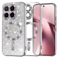 Калъф за телефон за Xiaomi 17T Luxury Glitter MagSafe - Techsuit - Сребрист
