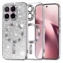 Калъф за телефон за Xiaomi 17T Luxury Glitter MagSafe - Techsuit - Сребрист