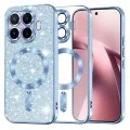 Калъф за телефон за Xiaomi 17T Luxury Glitter MagSafe - Techsuit - Светлосин