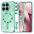 Калъф за телефон за Xiaomi 17T Luxury Glitter MagSafe - Techsuit - Светлозелен