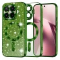 Калъф за телефон за Xiaomi 17T Luxury Glitter MagSafe - Techsuit - Тъмнозелен