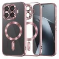 Калъф за телефон за Xiaomi 17T Pro Luxury Crystal MagSafe - Techsuit - Розов