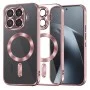 Калъф за телефон за Xiaomi 17T Pro Luxury Crystal MagSafe - Techsuit - Розов