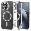 Калъф за телефон за Xiaomi 17T Pro Luxury Crystal MagSafe - Techsuit - Сребрист