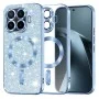 Калъф за телефон за Xiaomi 17T Pro Luxury Glitter MagSafe - Techsuit - Светлосин