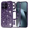 Калъф за телефон за Xiaomi 17T Pro Luxury Glitter MagSafe - Techsuit - Тъмнолилав