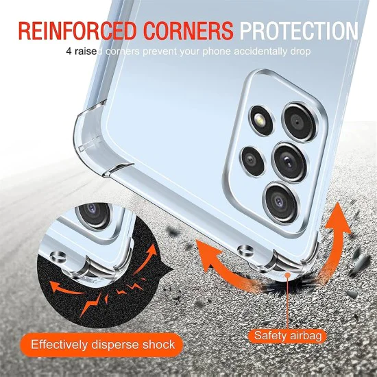 Калъф за телефон Xiaomi Poco C40 – Techsuit Shockproof Clear Silicone – Clear