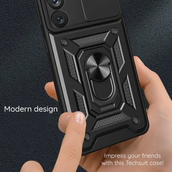 Калъф за телефон за Xiaomi Poco C95 Pro 4G CamShield Series - Techsuit - Син