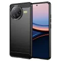 Калъф за телефон Xiaomi Poco F7 Ultra – Techsuit Carbon Silicone – Черен