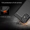 Калъф за телефон за Xiaomi Poco F9 Pro Carbon Silicone - Techsuit - Син