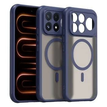 Калъф за телефон за Xiaomi Poco F9 Pro HaloFrost II MagSafe - Techsuit - Тъмносин