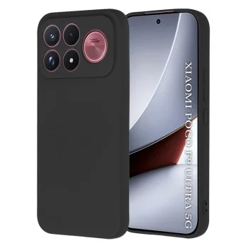 Калъф за телефон за Xiaomi Poco F9 Ultra SoftFlex - Techsuit - Черен