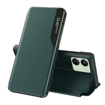Калъф за телефон Xiaomi Redmi 13C 4G / 13C 5G / Poco M6 / C65 - Techsuit - eFold серия - тъмнозелен