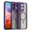Калъф за телефон за Xiaomi Redmi 17 4G / Redmi 17 5G HaloFrost II MagSafe - Techsuit - Лилав