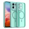 Калъф за телефон за Xiaomi Redmi 17 4G / Redmi 17 5G HaloFrost II MagSafe - Techsuit - Ментовозелен