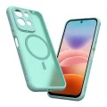 Калъф за телефон за Xiaomi Redmi 17 4G / Redmi 17 5G HaloFrost II MagSafe - Techsuit - Ментовозелен