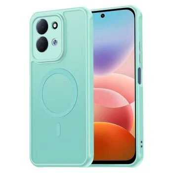 Калъф за телефон за Xiaomi Redmi 17 4G / Redmi 17 5G HaloFrost II MagSafe - Techsuit - Ментовозелен