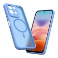 Калъф за телефон за Xiaomi Redmi 17 4G / Redmi 17 5G HaloFrost II MagSafe - Techsuit - Небесносин