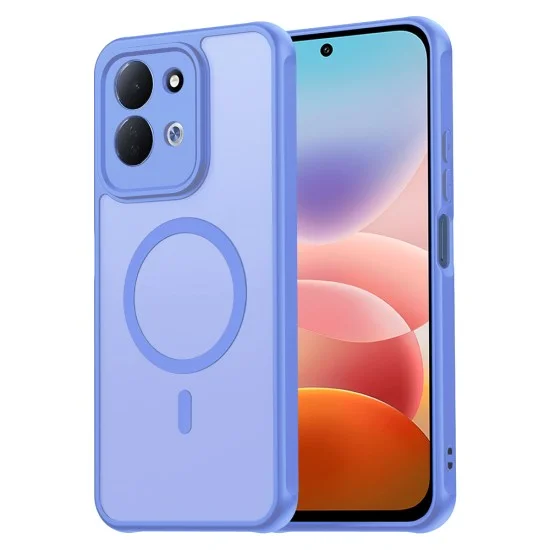 Калъф за телефон за Xiaomi Redmi 17 4G / Redmi 17 5G HaloFrost II MagSafe - Techsuit - Небесносин