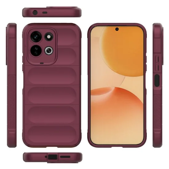 Калъф за телефон за Xiaomi Redmi 17 4G / Redmi 17 5G Magic Shield - Techsuit - Бордо