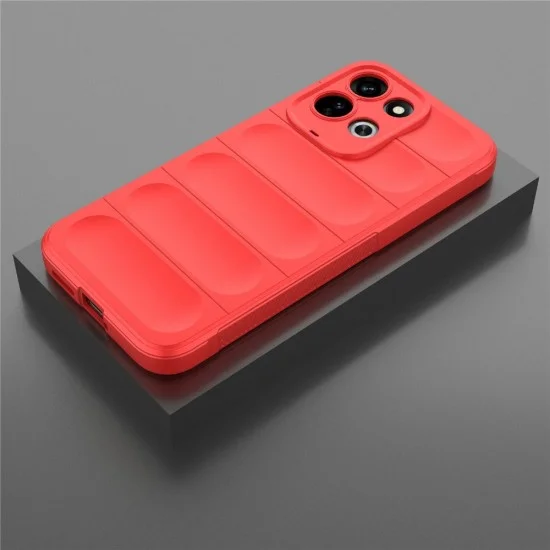 Калъф за телефон за Xiaomi Redmi 17 4G / Redmi 17 5G Magic Shield - Techsuit - Червен