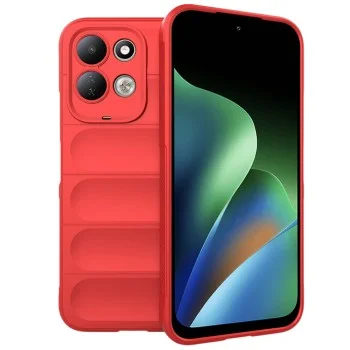 Калъф за телефон за Xiaomi Redmi 17 4G / Redmi 17 5G Magic Shield - Techsuit - Червен