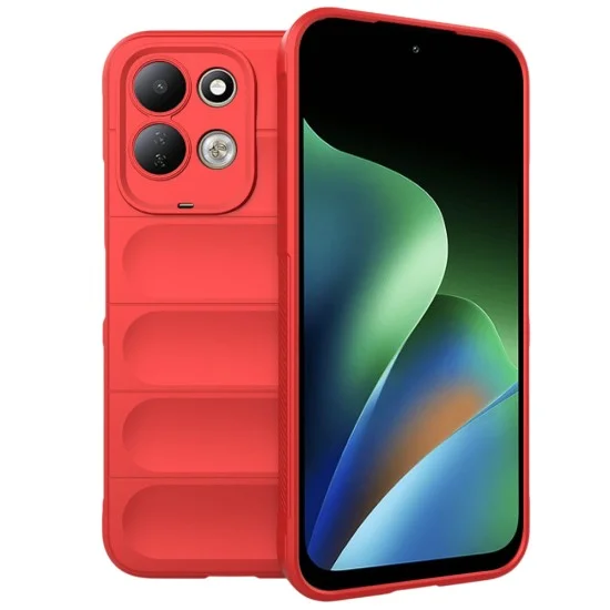 Калъф за телефон за Xiaomi Redmi 17 4G / Redmi 17 5G Magic Shield - Techsuit - Червен
