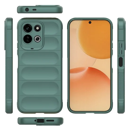 Калъф за телефон за Xiaomi Redmi 17 4G / Redmi 17 5G Magic Shield - Techsuit - Зелен
