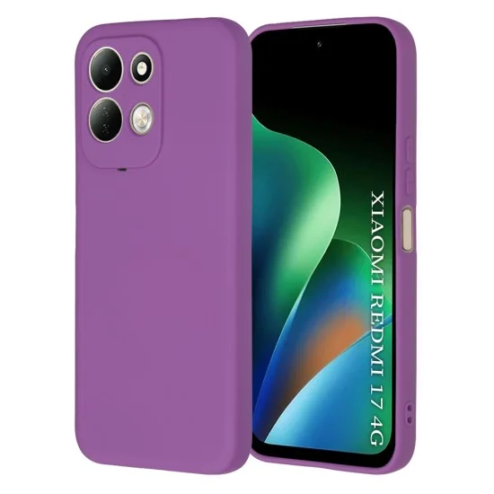 Калъф за телефон за Xiaomi Redmi 17 4G / Redmi 17 5G SoftFlex - Techsuit - Лилав