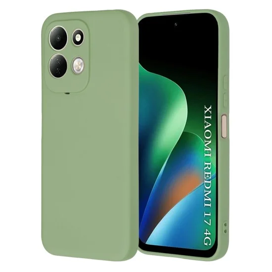 Калъф за телефон за Xiaomi Redmi 17 4G / Redmi 17 5G SoftFlex - Techsuit - Ментовозелен