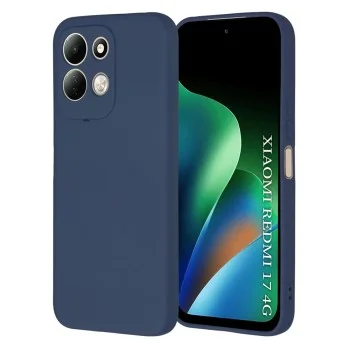 Калъф за телефон за Xiaomi Redmi 17 4G / Redmi 17 5G SoftFlex - Techsuit - Тъмносин