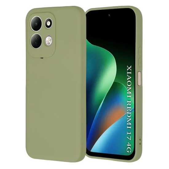 Калъф за телефон за Xiaomi Redmi 17 4G / Redmi 17 5G SoftFlex - Techsuit - Зелен матча
