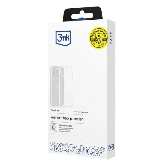 Калъф за телефон за Xiaomi Redmi 17C 5G Clear Case - 3mk - Прозрачен
