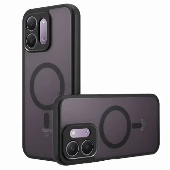 Калъф за телефон за Xiaomi Redmi 17C 5G PureFrost MagSafe - Techsuit - Матиран черен