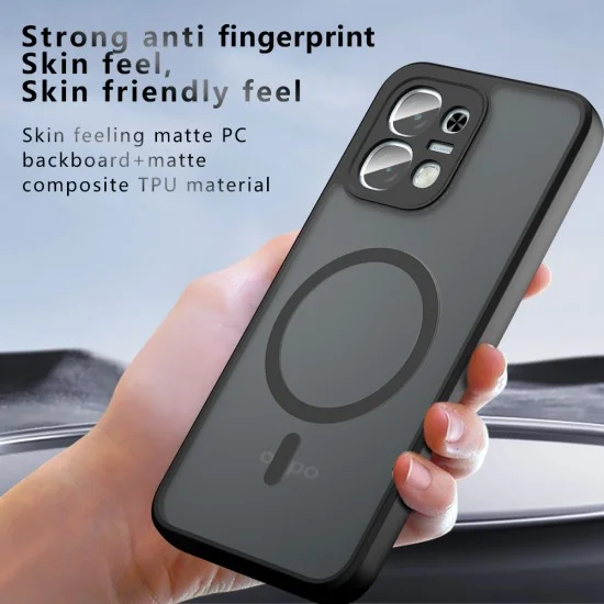 Калъф за телефон за Xiaomi Redmi 17C 5G PureFrost MagSafe - Techsuit - Матиран черен