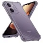 Калъф за телефон за Xiaomi Redmi 17C 5G Shockproof Clear Silicone - Techsuit - Опушено черен