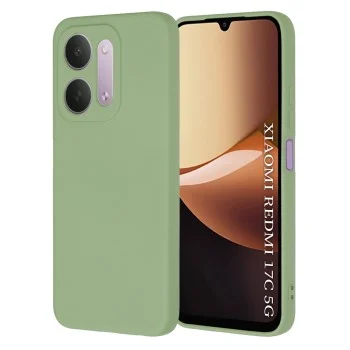 Калъф за телефон за Xiaomi Redmi 17C 5G SoftFlex - Techsuit - Ментовозелен