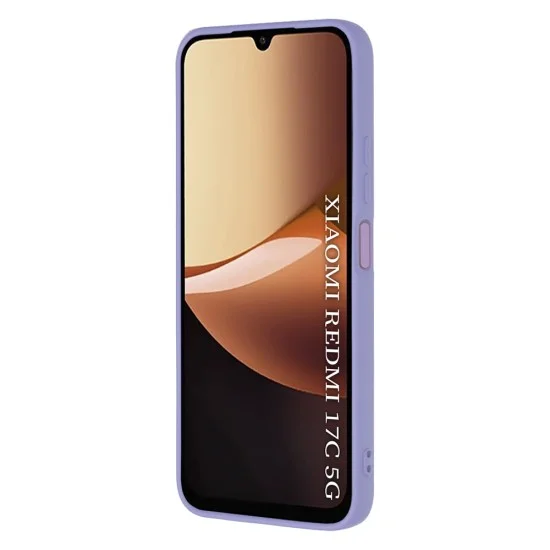 Калъф за телефон за Xiaomi Redmi 17C 5G SoftFlex - Techsuit - Светлолилав