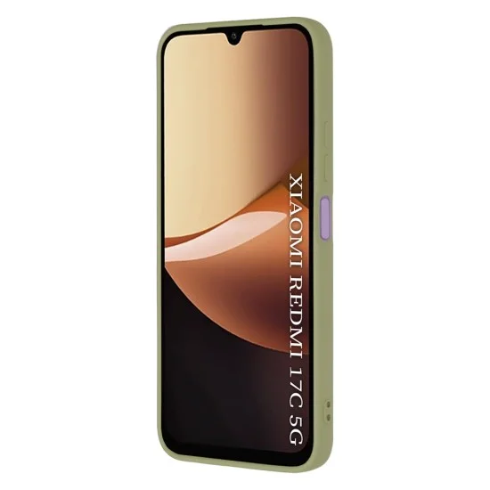 Калъф за телефон за Xiaomi Redmi 17C 5G SoftFlex - Techsuit - Зелен матча