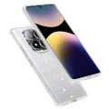 Калъф за телефон Xiaomi Redmi Note 14 Pro 4G / Poco F7 – Серия Techsuit SparkleSkin – Прозрачен