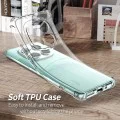 Калъф за телефон Xiaomi Redmi Note 14 Pro 4G / Poco F7 – Techsuit Удароустойчив Прозрачен силикон – Прозрачен