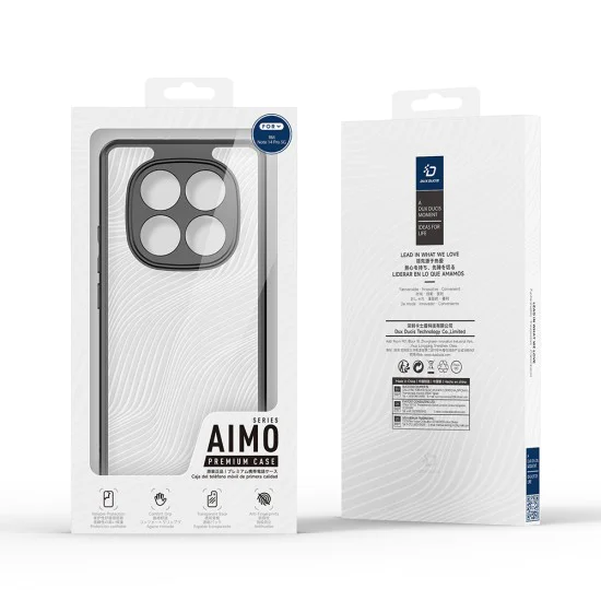Калъф за телефон Xiaomi Redmi Note 14 Pro 5G / Poco X7 – Leader Leader Aimo Series – Черен