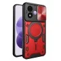 Калъф за телефон за Xiaomi Redmi Note 17 4G / Redmi Note 17 5G CamGuard Pro - Techsuit - Червен