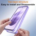 Калъф за телефон за Xiaomi Redmi Note 17 4G / Redmi Note 17 5G ColorVerse 360 Series с протектор за дисплей - Techsuit - Лилав