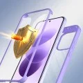 Калъф за телефон за Xiaomi Redmi Note 17 4G / Redmi Note 17 5G ColorVerse 360 Series с протектор за дисплей - Techsuit - Лилав